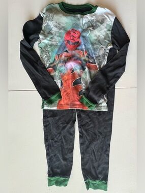 Disney Power Rangers 2 Piece Pajama Outfit - Youth Size 10